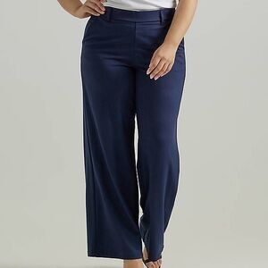 NWT WOMEN'S ULTRA LUX COMFORT ANY WEAR WIDE LEG PANT (PLUS) SZ 24W